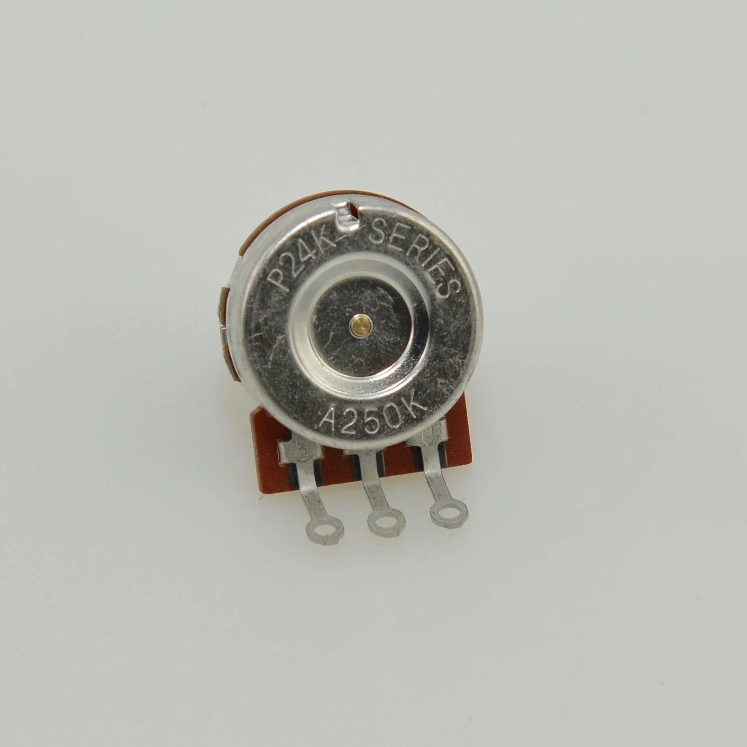 1 Piece 3/8" Brass Short Long Split Shaft Potentiometers Pots 250K 500K Option for Electric Guitar and Bass Tone Volume Parts