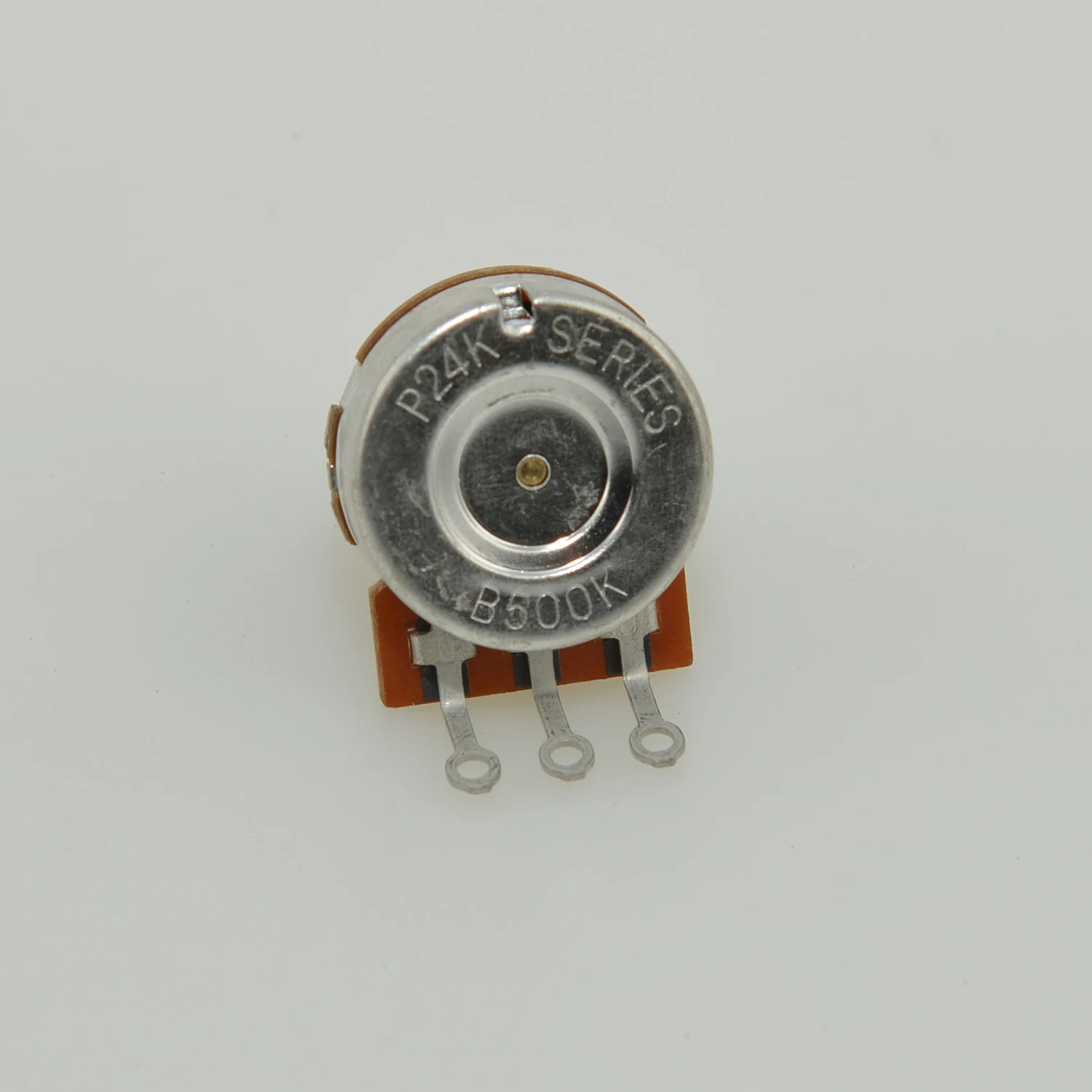 1 Piece 3/8" Brass Short Long Split Shaft Potentiometers Pots 250K 500K Option for Electric Guitar and Bass Tone Volume Parts