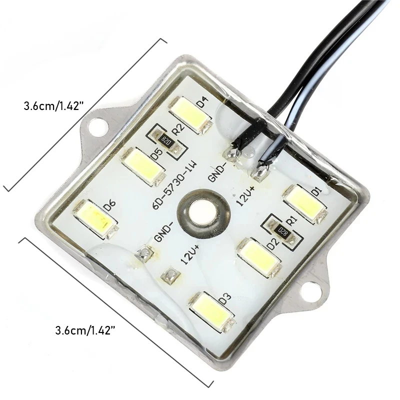 Universal 8/10Pcs Led Light Decoration Car Bed Lights 48 LEDs Light Waterproof Fit For Benz/BMW/Toyota/Tundra/Chevy Truck Pickup