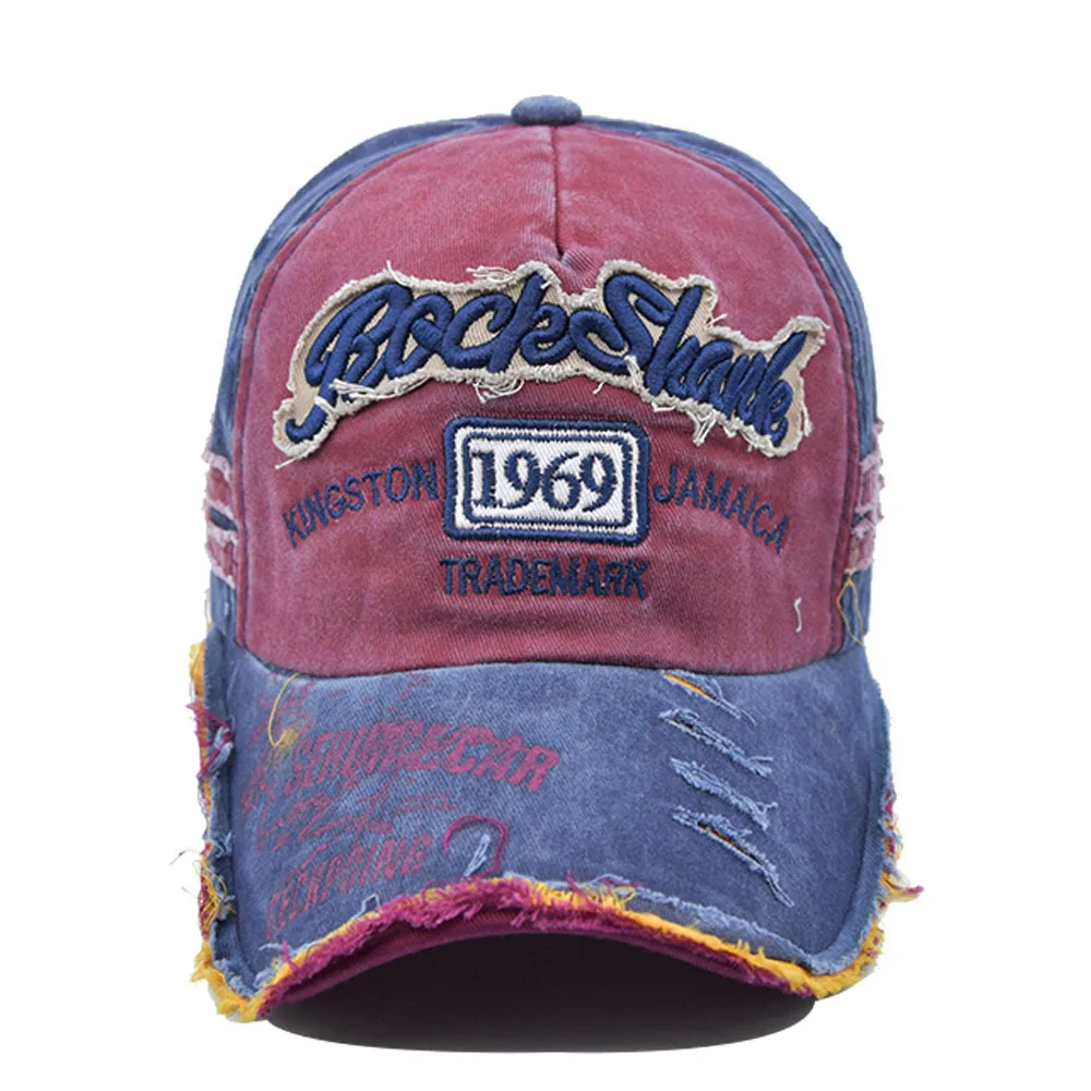 Washed Cotton 1969 Embroidery Baseball Caps For Women Men Sport Visors Vintage Snapback Cap Unisex-Teen Hip Hop Hat Bone Dad Hat