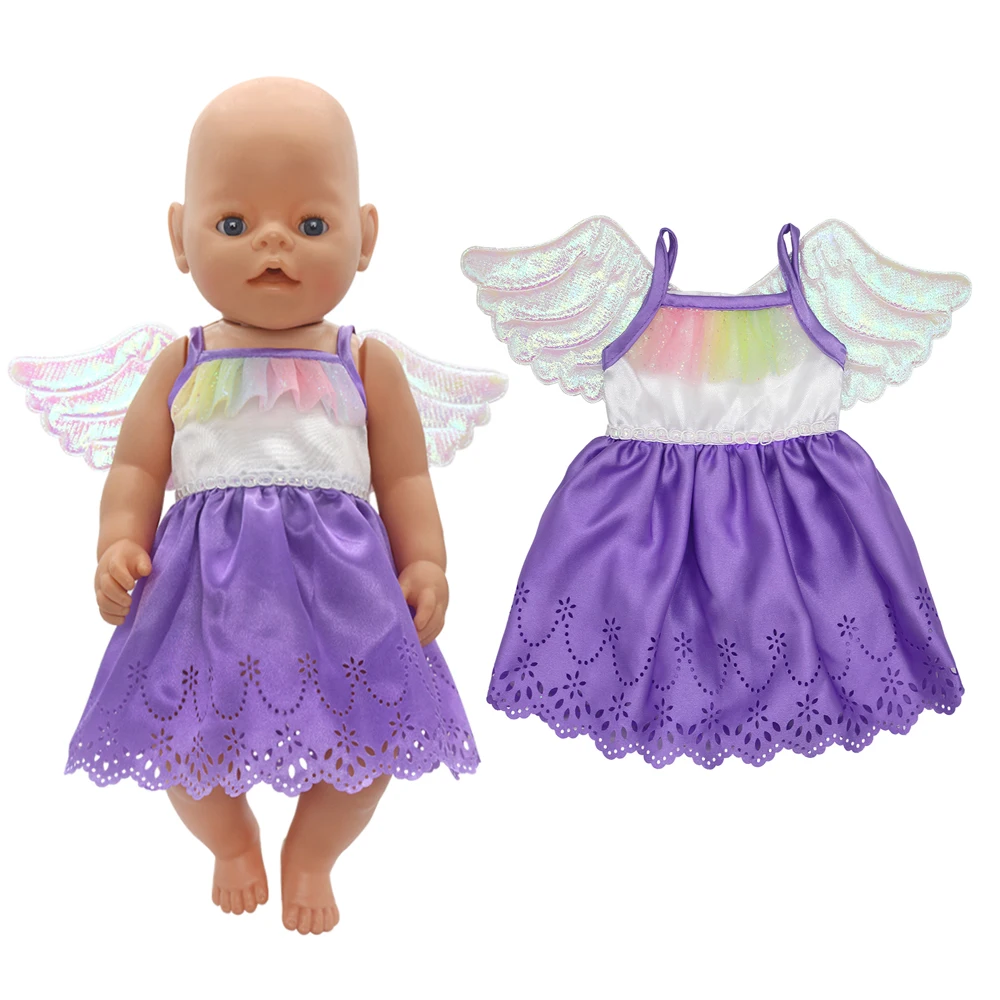 Baby Doll Dress 43cm For 17" Girl Doll Summer Outwear Accessories