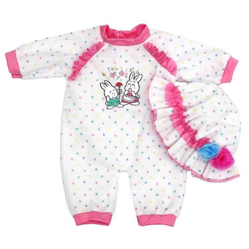 Baby Doll Dress 43cm For 17" Girl Doll Summer Outwear Accessories