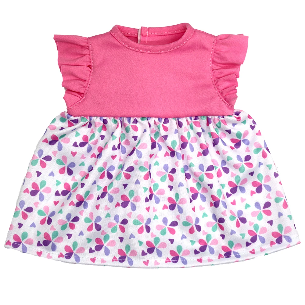 Baby Doll Dress 43cm For 17" Girl Doll Summer Outwear Accessories