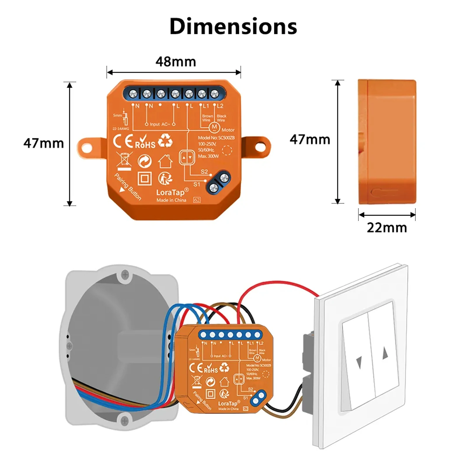 ZigBee Curtains Roller Shutters Blinds Switch Control Connected Motor Google Home Alexa Electric Window LoraTap Tuya Smart Life