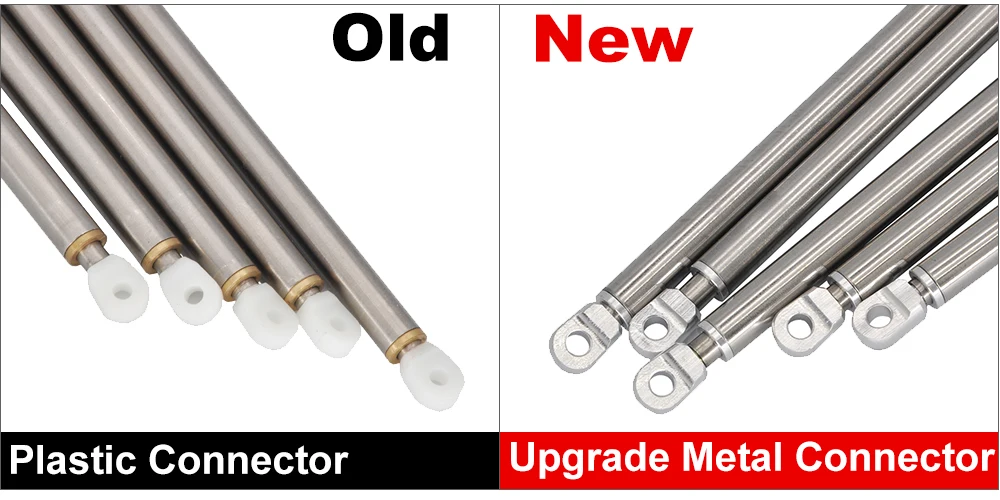 Metal Electric Push Rod Simulation Cylinder 30/50/80/100/130mm Travel 3 ~ 6V Pushrod For RC Car Excavator DIY Model Accessories