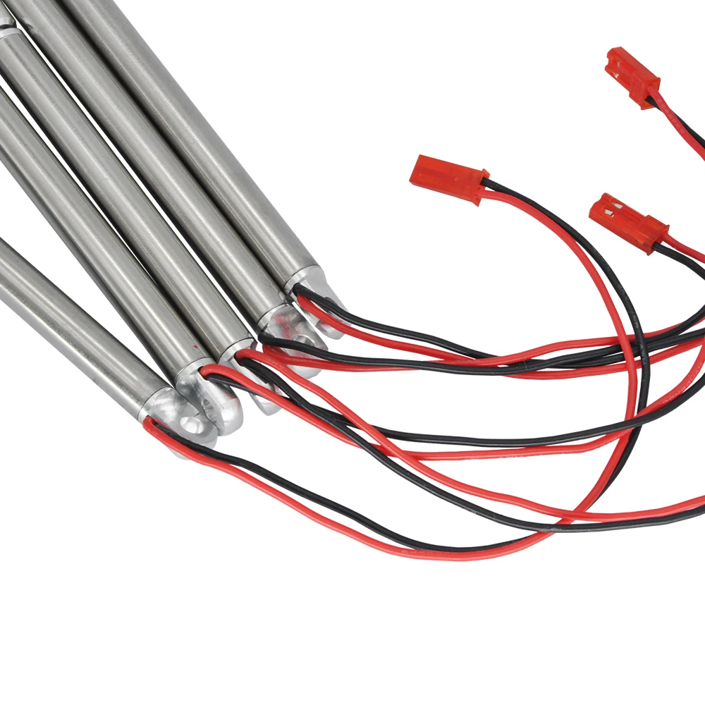 Metal Electric Push Rod Simulation Cylinder 30/50/80/100/130mm Travel 3 ~ 6V Pushrod For RC Car Excavator DIY Model Accessories