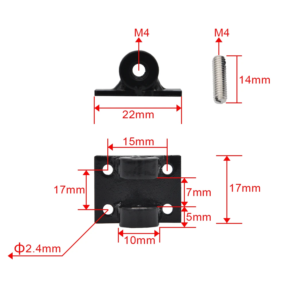 Metal Electric Push Rod Simulation Cylinder 30/50/80/100/130mm Travel 3 ~ 6V Pushrod For RC Car Excavator DIY Model Accessories