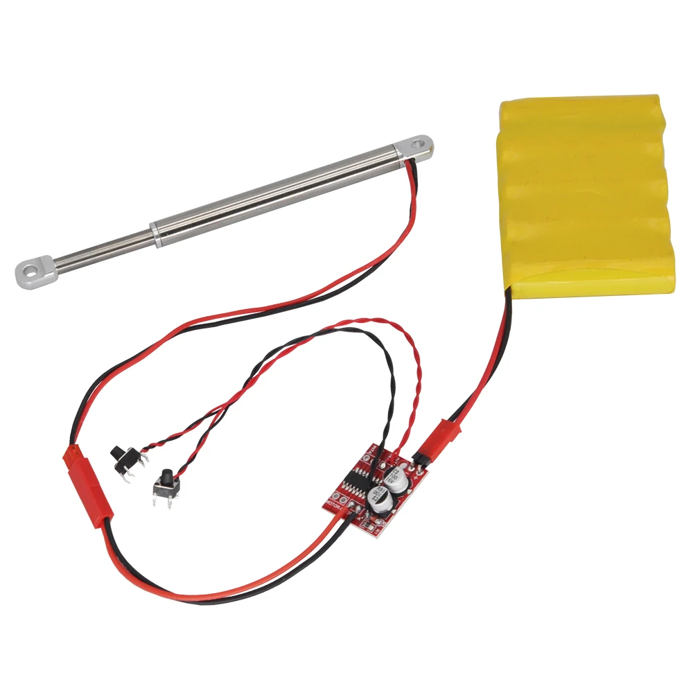 Metal Electric Push Rod Simulation Cylinder 30/50/80/100/130mm Travel 3 ~ 6V Pushrod For RC Car Excavator DIY Model Accessories