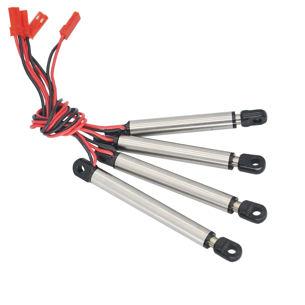 Metal Electric Push Rod Simulation Cylinder 30/50/80/100/130mm Travel 3 ~ 6V Pushrod For RC Car Excavator DIY Model Accessories
