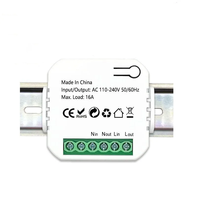Smart ZigBee Socket Switch Module KWh Meter Energy Monitor Timer 16A Overload Protect Support Google Home Alexa