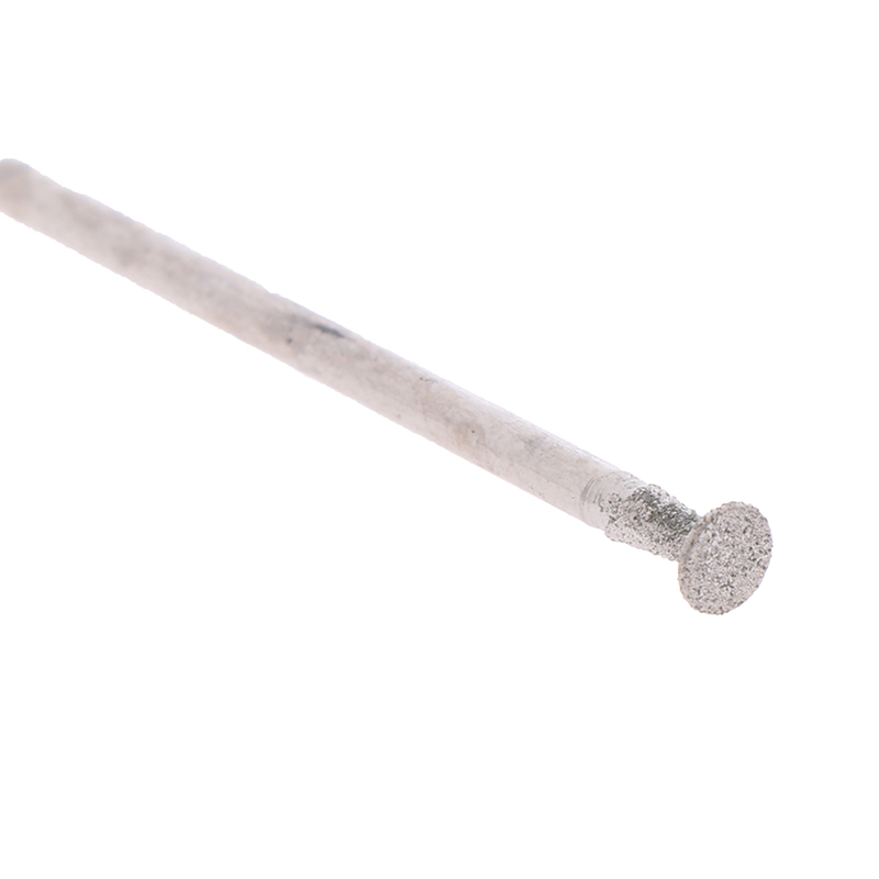 12Pcs 2.3 Shank Diamond Grinding Burr Needle Point Engraving Carving Polishing Glass Jade Stone Drill Bit Rotary Tool Set