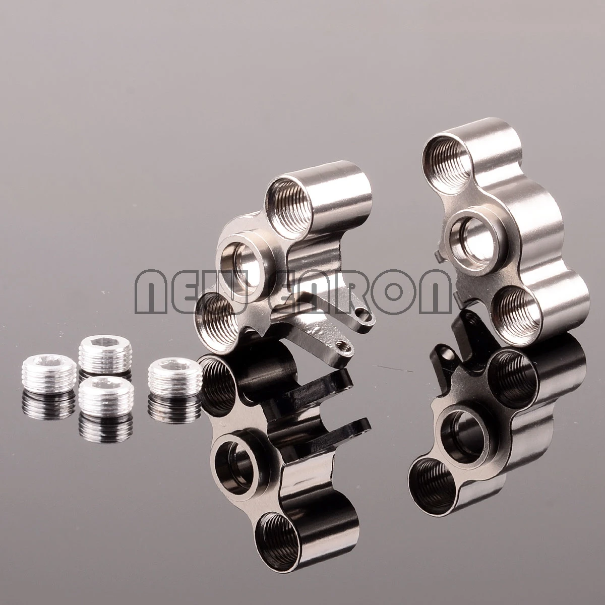 NEW ENRON 2Pcs Aluminum Steering Hub Carrier(L/R) 7034 RC CAR 1/16 For RC Traxxas 1:16 E-Revo VXL Slash 4WD Summit VXL