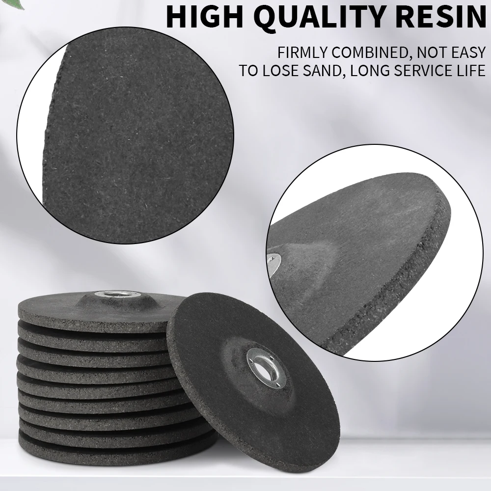 Resin Grinding Wheel 3inch 75mm Grind Disc Mini Cutting Round Disc for Angle Grinder Metal Polishing and Grinding