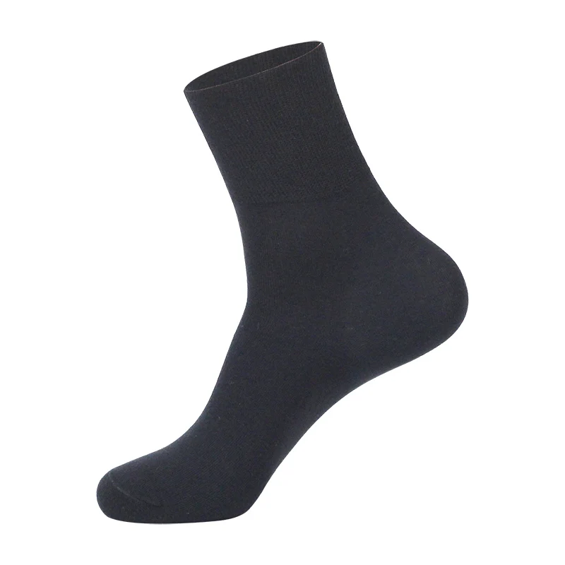 Brothock New Prevent Varicose Veins Socks Diabetics Patients Cotton Material Loose Plus Size Prue Color High Elasticity Socks