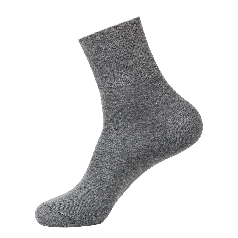 Brothock New Prevent Varicose Veins Socks Diabetics Patients Cotton Material Loose Plus Size Prue Color High Elasticity Socks