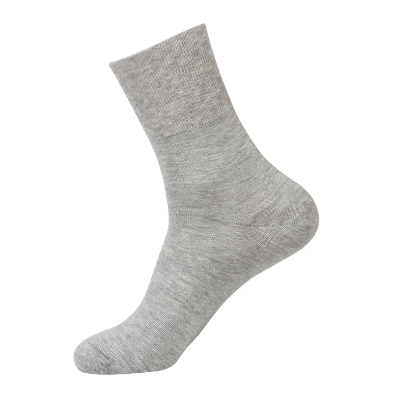 Brothock New Prevent Varicose Veins Socks Diabetics Patients Cotton Material Loose Plus Size Prue Color High Elasticity Socks