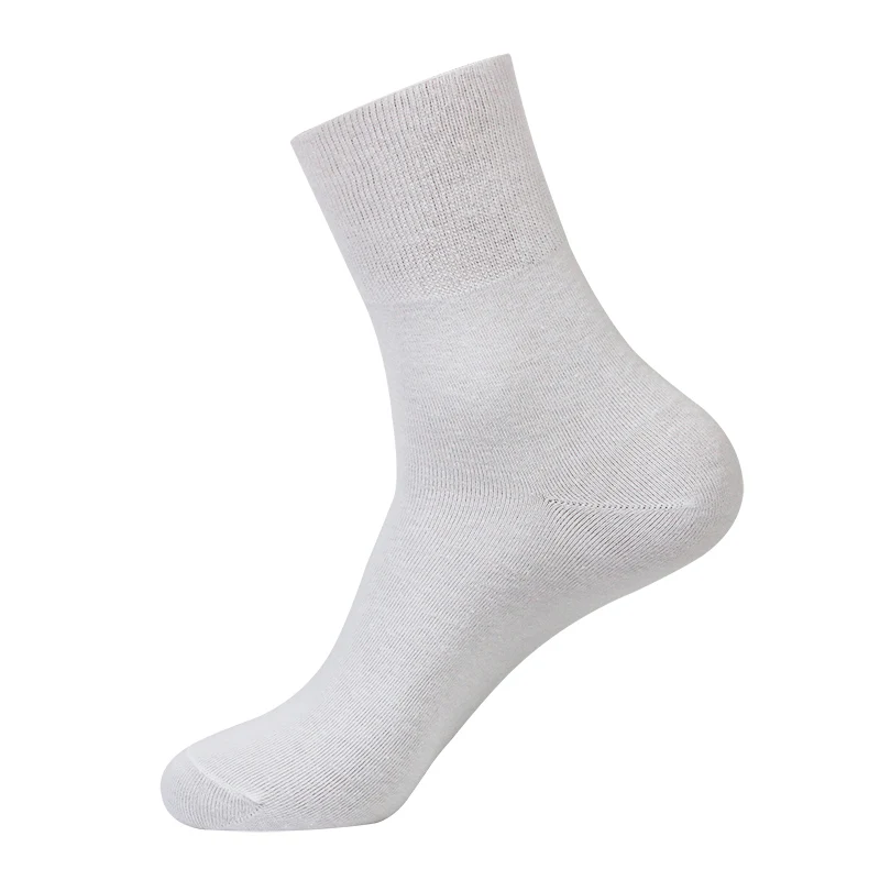 Brothock New Prevent Varicose Veins Socks Diabetics Patients Cotton Material Loose Plus Size Prue Color High Elasticity Socks
