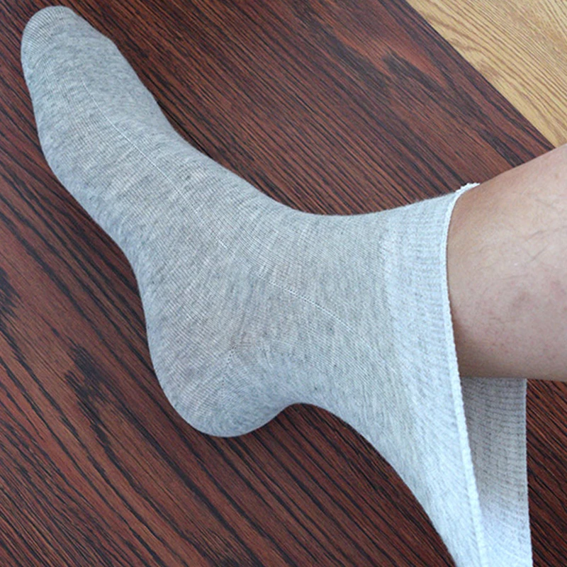 Brothock New Prevent Varicose Veins Socks Diabetics Patients Cotton Material Loose Plus Size Prue Color High Elasticity Socks