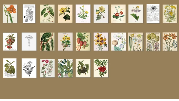 The New 400pcs/pack Lightweight Paper Vintage Craft Paper Mini Book DIY Scrapbooking Art Collage Photo Album Decor Supplies