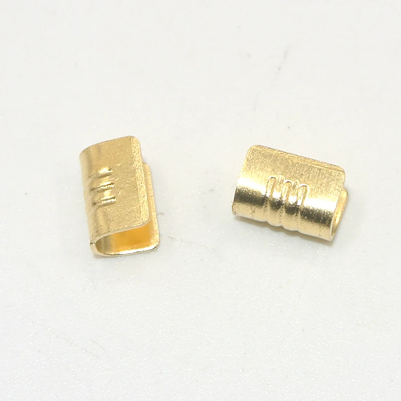 100/200/500/Pcs U-Shaped Copper Wire Crimps H62 Brass Wire Buckle Fascia Butt Terminal Quick Connect 454TABC 452 453 0.2-10mm2