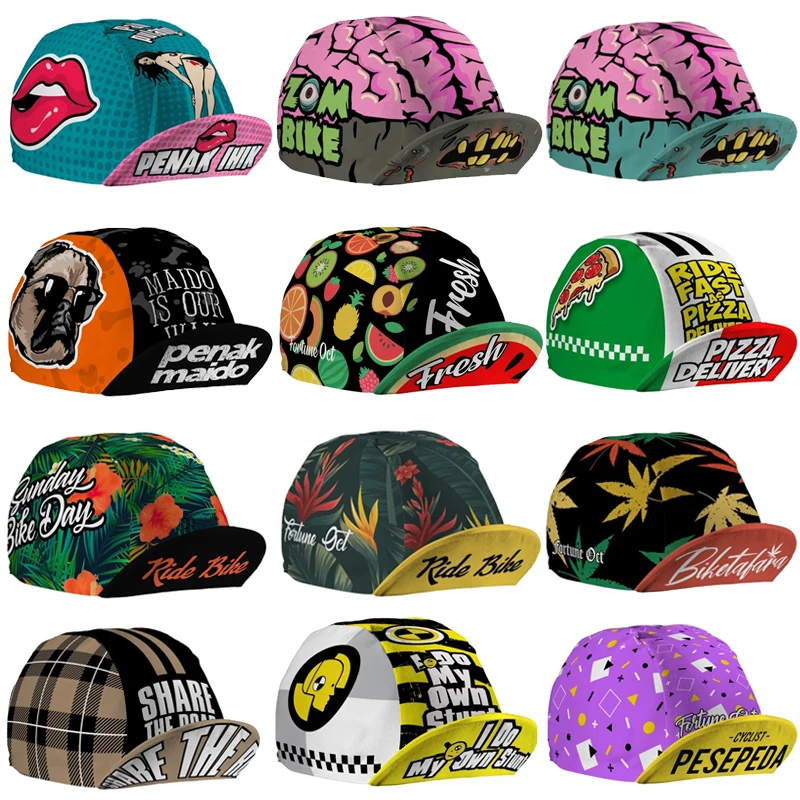 Cycling Caps FRUIT Bike Hat TROPICAL One Size Fits Most Men And Women