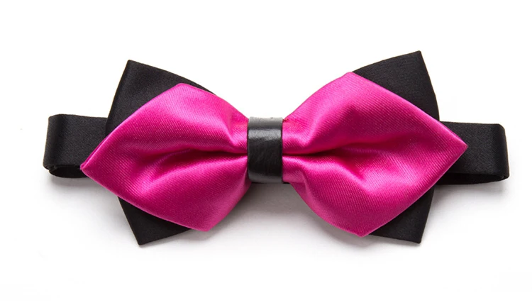 Men Ties Solid Fashion Butterfly Party Wedding Black Red Bow Tie for Boys Girls Candy Bowknot Accessories Formal Dress Bowtie