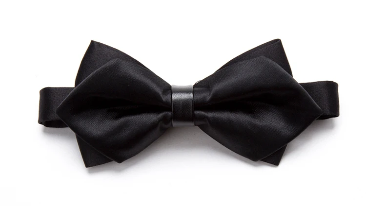 Men Ties Solid Fashion Butterfly Party Wedding Black Red Bow Tie for Boys Girls Candy Bowknot Accessories Formal Dress Bowtie