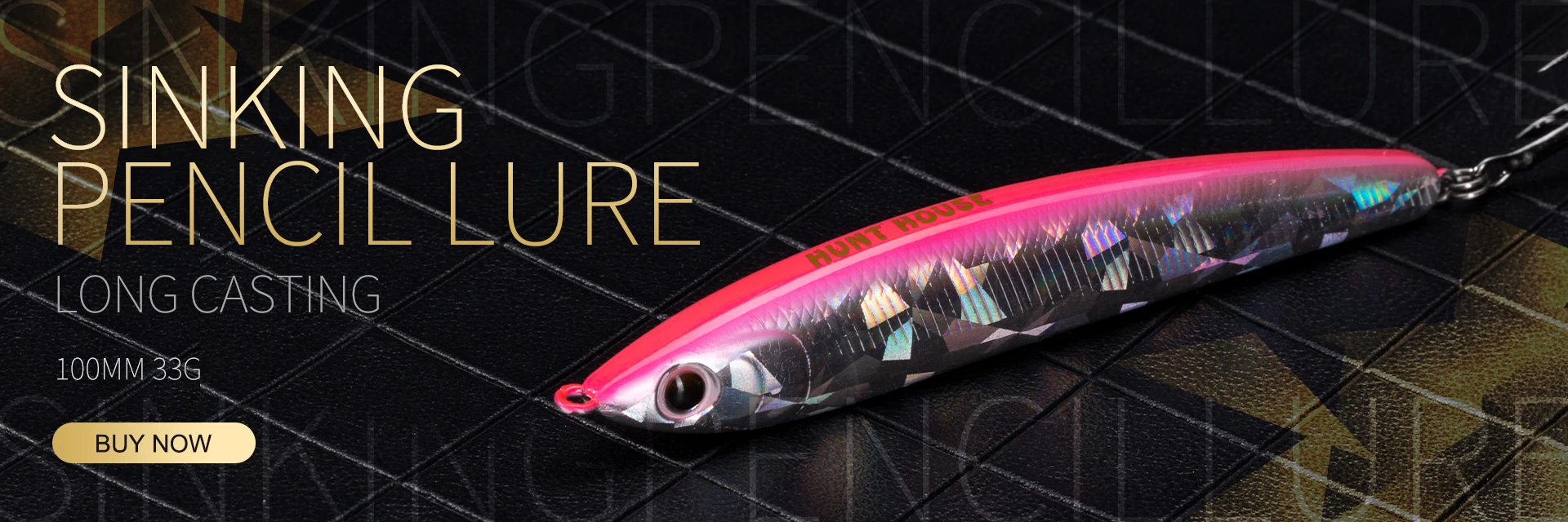 Hunthouse Saruna Minnow Lure Floating Jerkbait 90/125/147mm Wobbler Hard Bait Fishing for Seabass Saltwater Pike Fish Tackle