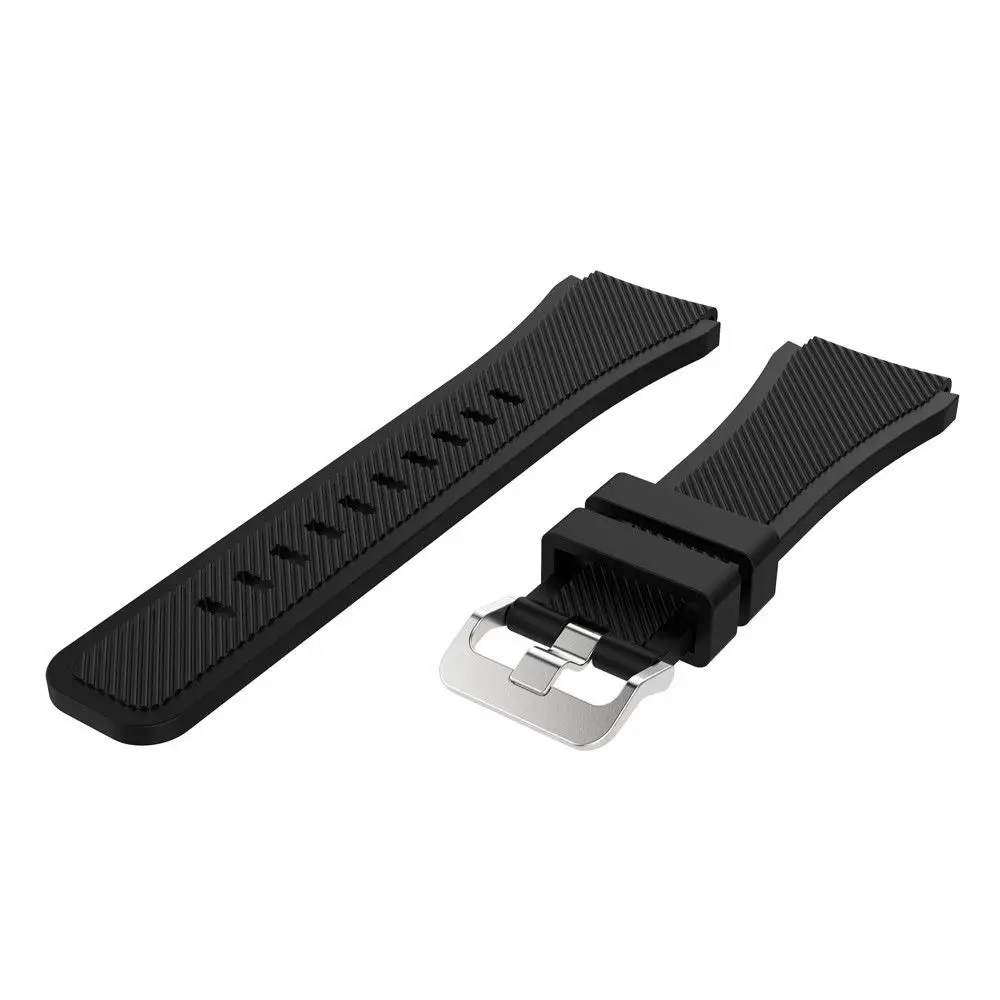 20mm 22mm watch Band for Samsung Galaxy Watch 3/4/46mm/42mm/active 2/Gear s3 Frontier/S2/Sport silicone bracelet Galaxy 5/5 pro