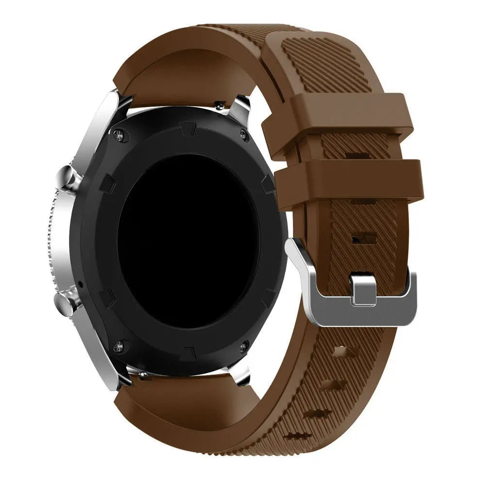20mm 22mm watch Band for Samsung Galaxy Watch 3/4/46mm/42mm/active 2/Gear s3 Frontier/S2/Sport silicone bracelet Galaxy 5/5 pro