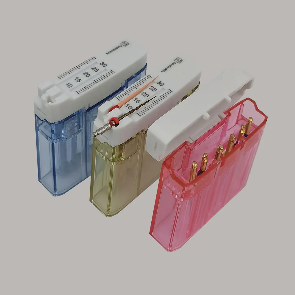 Dental Endo Files Sterilization Box 135 Degree Autoclavable Multi Function Measurement Box Dental File Organizer Endodontic File