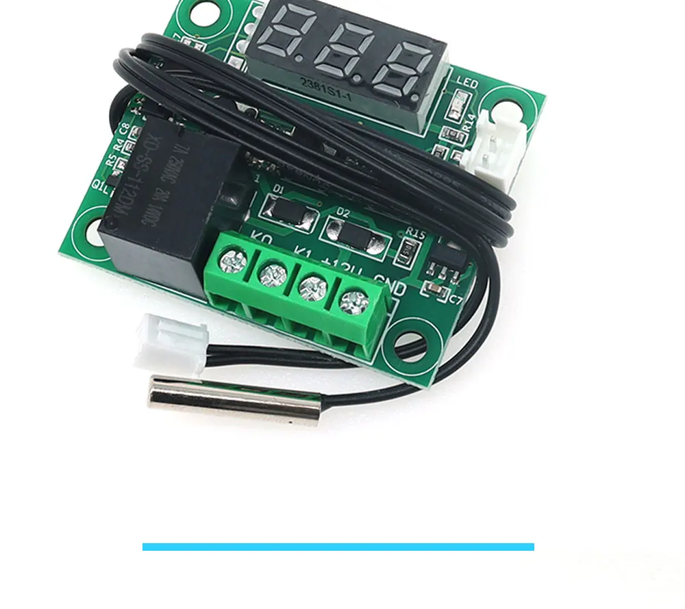 Javino W1209 DC 5V 12V heat cool temp thermostat temperature control switch temperature controller thermometer thermo controller