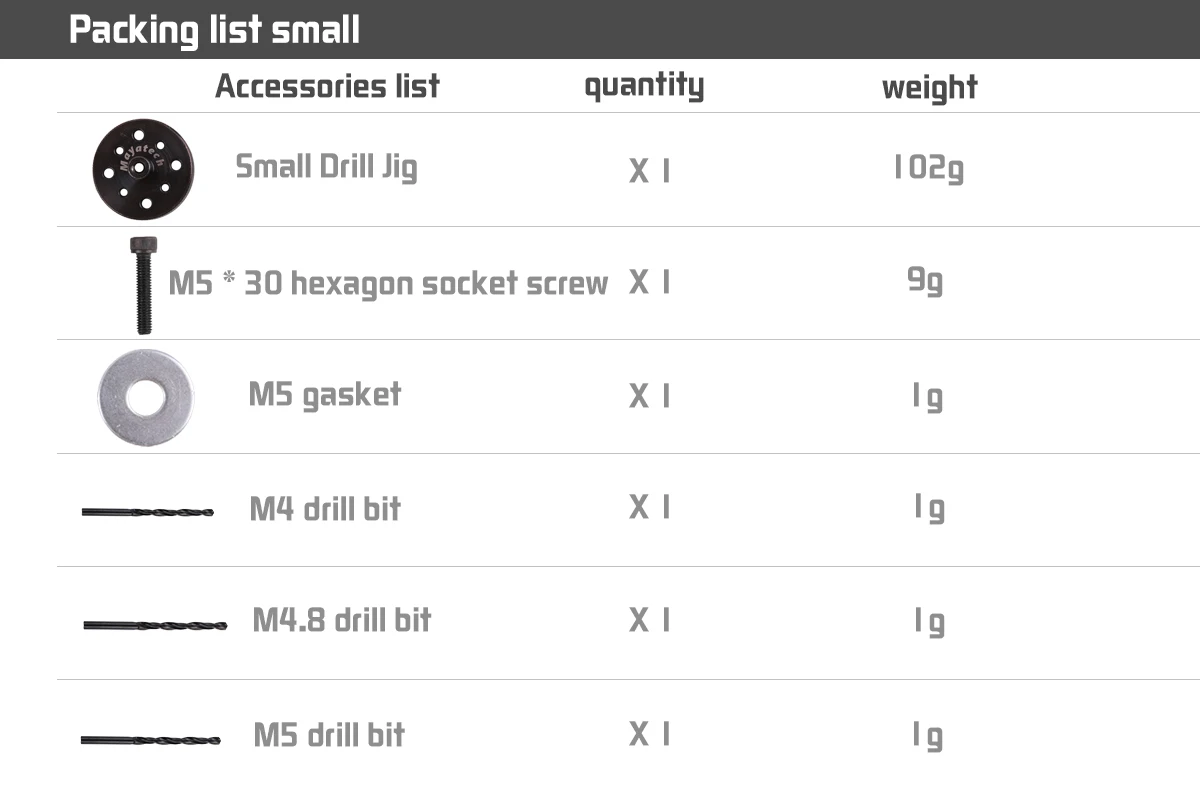 MAYATCH DLE Propeller Drill Puncher With Screw for DLE30/35/40/55/60/61 DLE85/111/120/170/222 DLA100 3W100 Engines