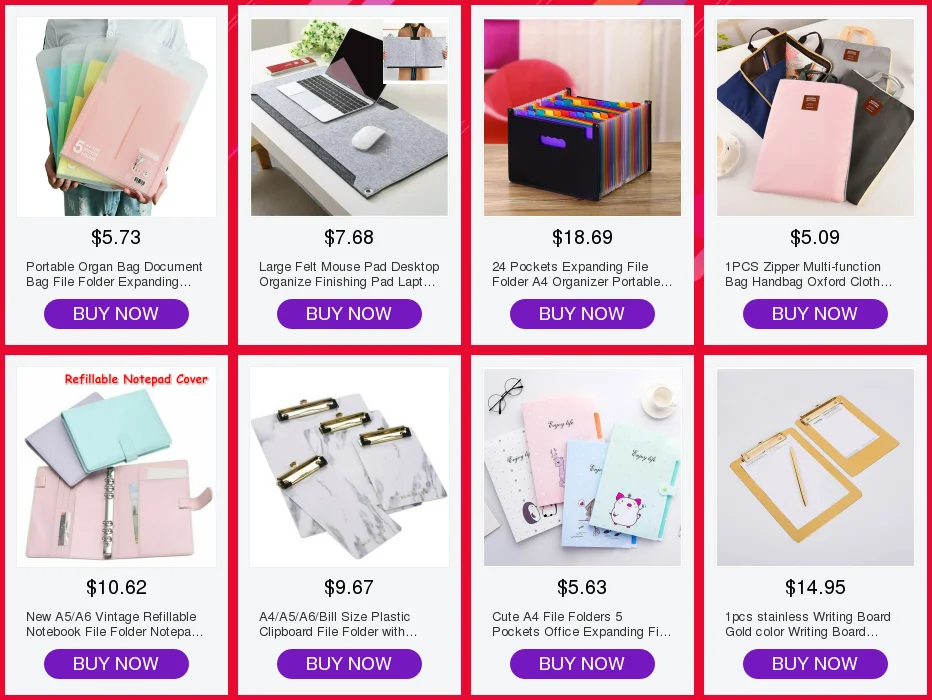 Multi-layer Standing Test Paper Bag Vertical Organ A4 Data Storage Desk Organizers Office Portable Folder School Stationery