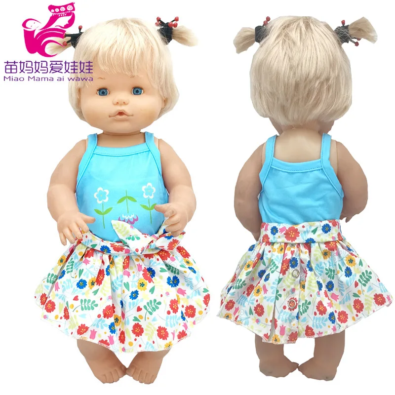 Reborn Baby Doll Clothes 35cm Pants for 38cm Nenuco Ropa Y Su Hermanita Doll Outfit