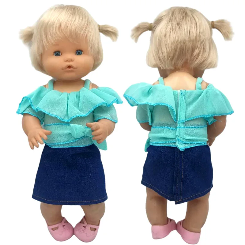 Reborn Baby Doll Clothes 35cm Pants for 38cm Nenuco Ropa Y Su Hermanita Doll Outfit