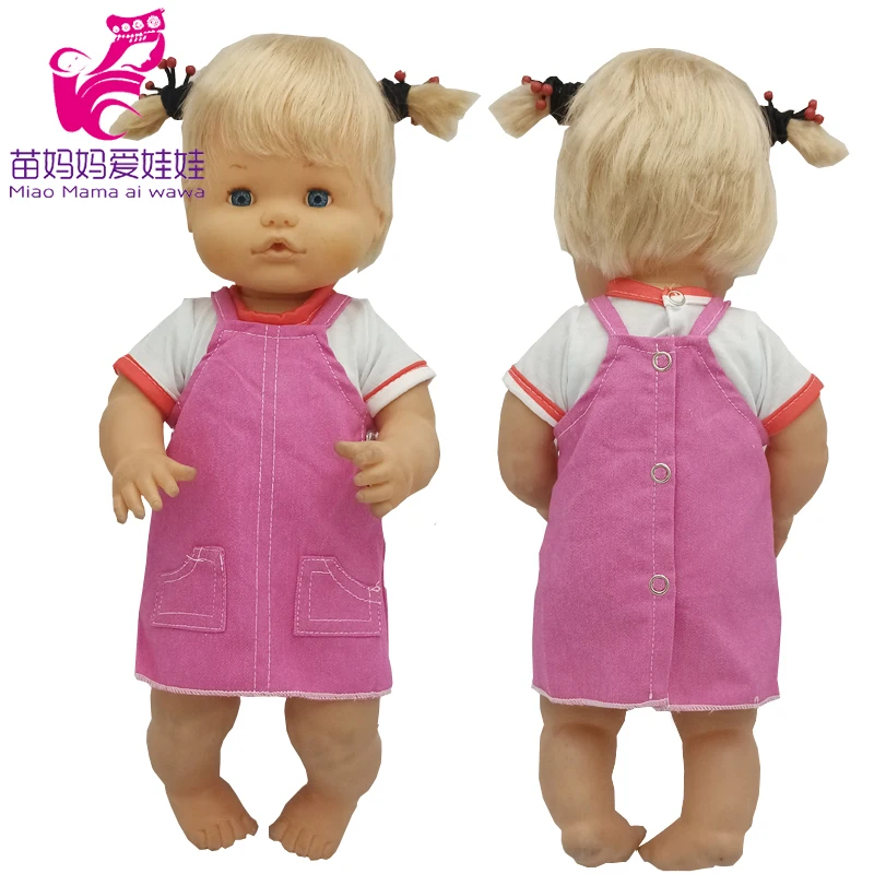 Reborn Baby Doll Clothes 35cm Pants for 38cm Nenuco Ropa Y Su Hermanita Doll Outfit