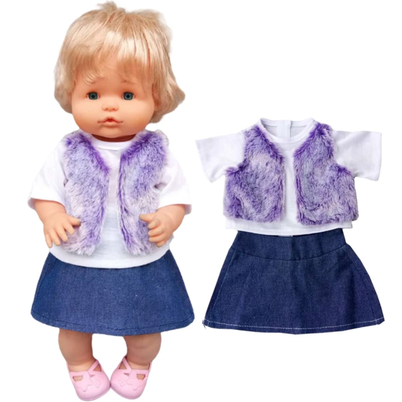 Reborn Baby Doll Clothes 35cm Pants for 38cm Nenuco Ropa Y Su Hermanita Doll Outfit