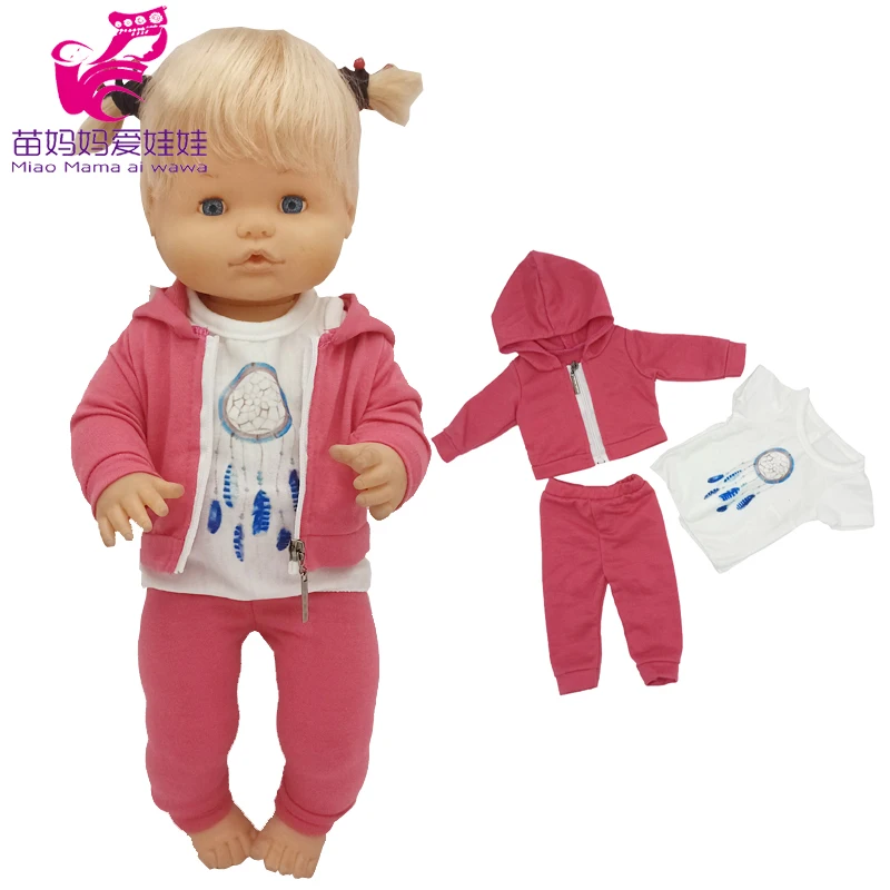 Reborn Baby Doll Clothes 35cm Pants for 38cm Nenuco Ropa Y Su Hermanita Doll Outfit