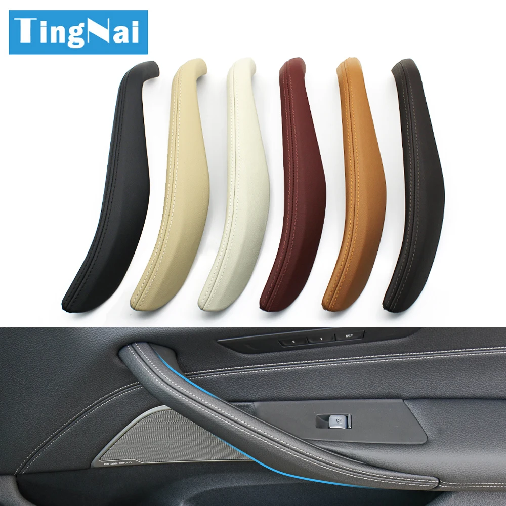 Car Front Rear Left Right Door Handle Inside Cover Trim Replacement For BMW 5 Series G30 G31 G38 F90 2017 2018 2019 2020 2021