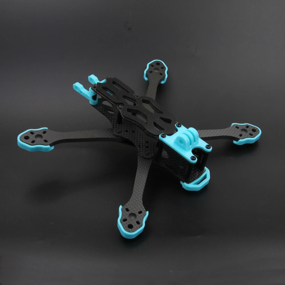 FPV Drone 3D Printed Printing Accessories Antenna/Camera Mount Arm Protective Seat TPU Parts for APEX HD DC 5-9 inch RC Frame