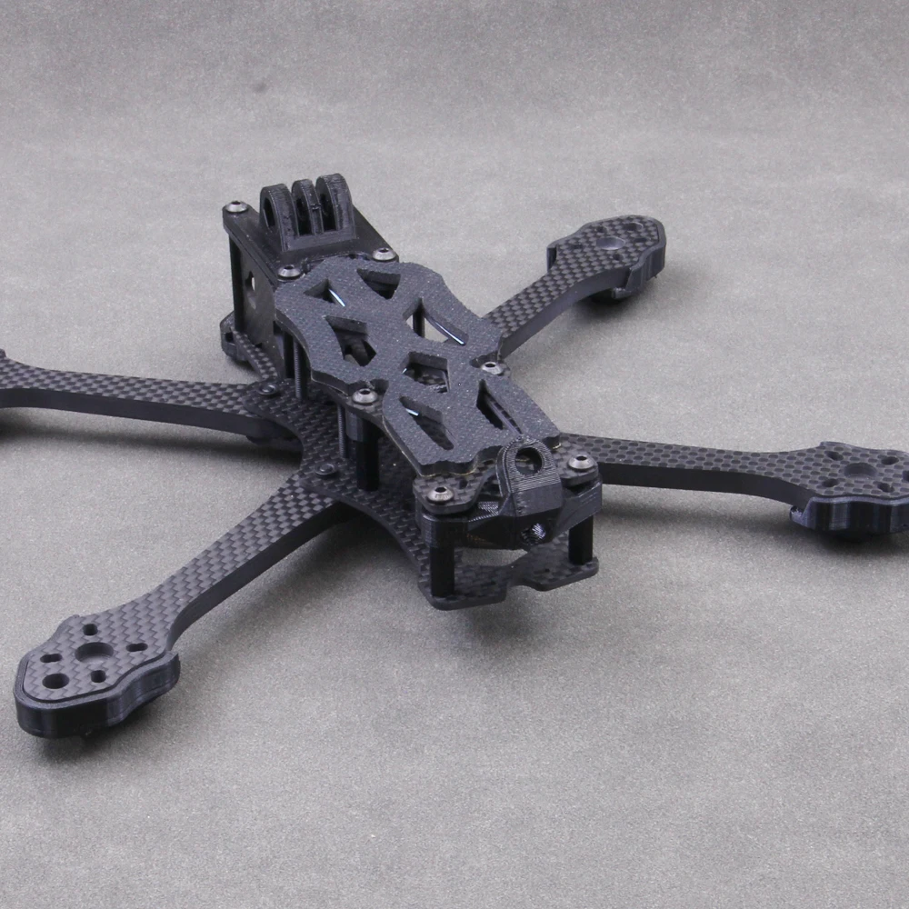 FPV Drone 3D Printed Printing Accessories Antenna/Camera Mount Arm Protective Seat TPU Parts for APEX HD DC 5-9 inch RC Frame