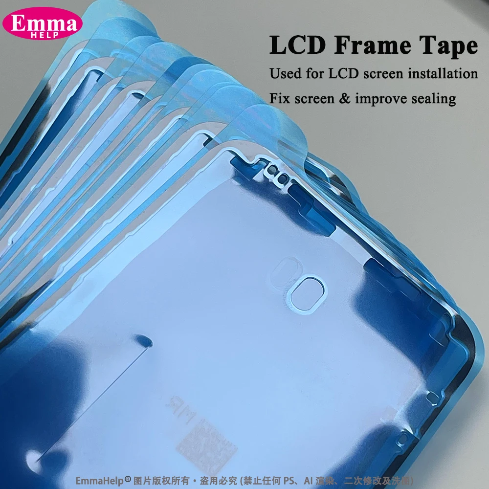 5pcs OEM Waterproof Sticker Adhesive for iPhone 11 12 13 Pro Max X XR XS 7 8Plus Pre-Cut Glue LCD Frame Screen Tape Bezel Seal