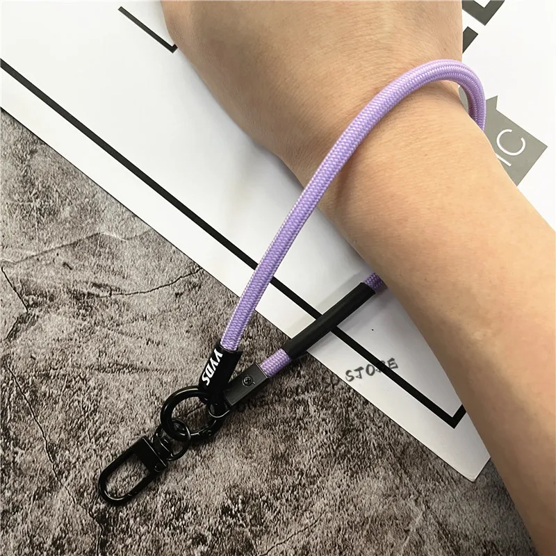 Keychain Phone Lanyard Strap for Phone Accessories Bracelet Telephone Chain Metal Lobster Clasp Key Landyard Bag Car Keys Rope