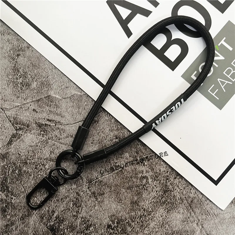 Keychain Phone Lanyard Strap for Phone Accessories Bracelet Telephone Chain Metal Lobster Clasp Key Landyard Bag Car Keys Rope
