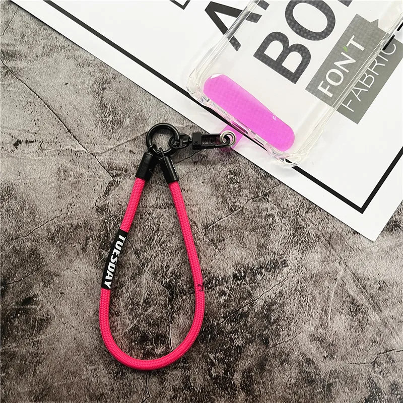 Keychain Phone Lanyard Strap for Phone Accessories Bracelet Telephone Chain Metal Lobster Clasp Key Landyard Bag Car Keys Rope
