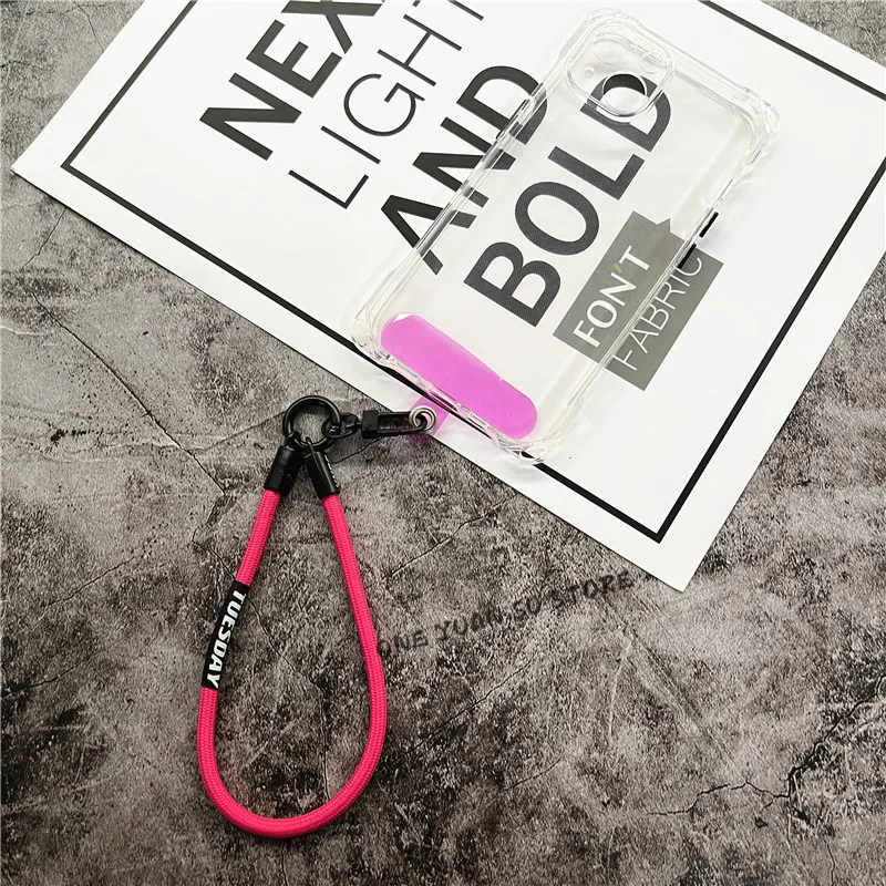 Keychain Phone Lanyard Strap for Phone Accessories Bracelet Telephone Chain Metal Lobster Clasp Key Landyard Bag Car Keys Rope