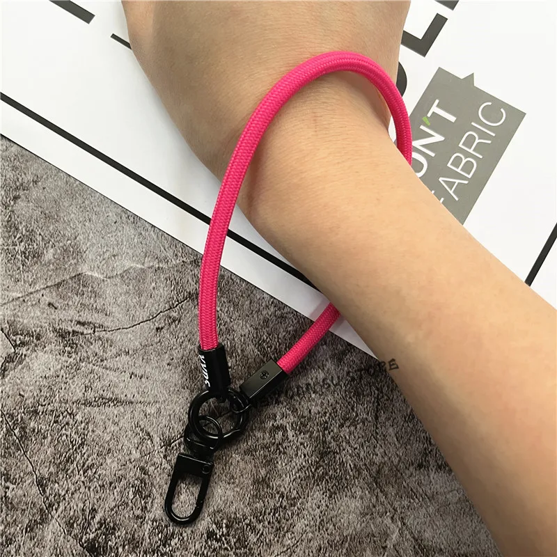 Keychain Phone Lanyard Strap for Phone Accessories Bracelet Telephone Chain Metal Lobster Clasp Key Landyard Bag Car Keys Rope