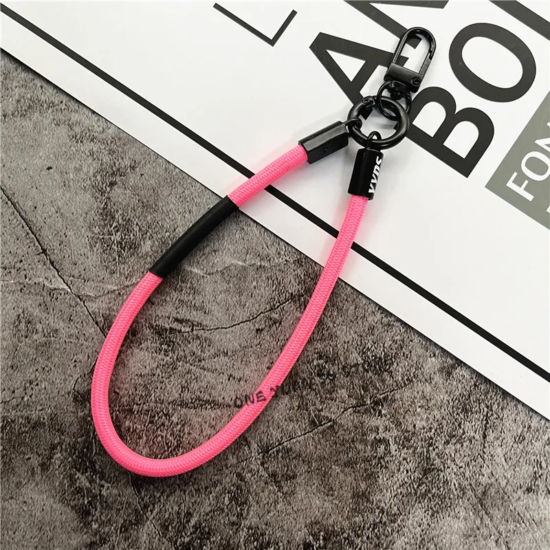 Keychain Phone Lanyard Strap for Phone Accessories Bracelet Telephone Chain Metal Lobster Clasp Key Landyard Bag Car Keys Rope