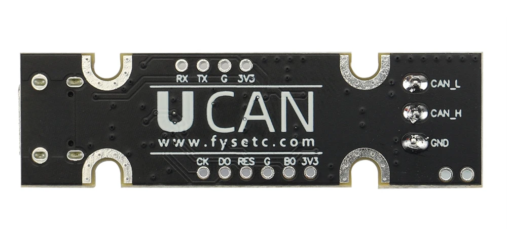 FYSETC UCAN Board Based on STM32F072 USB to CAN Adapter Support with CAnable / CandleLight / Klipper firmware